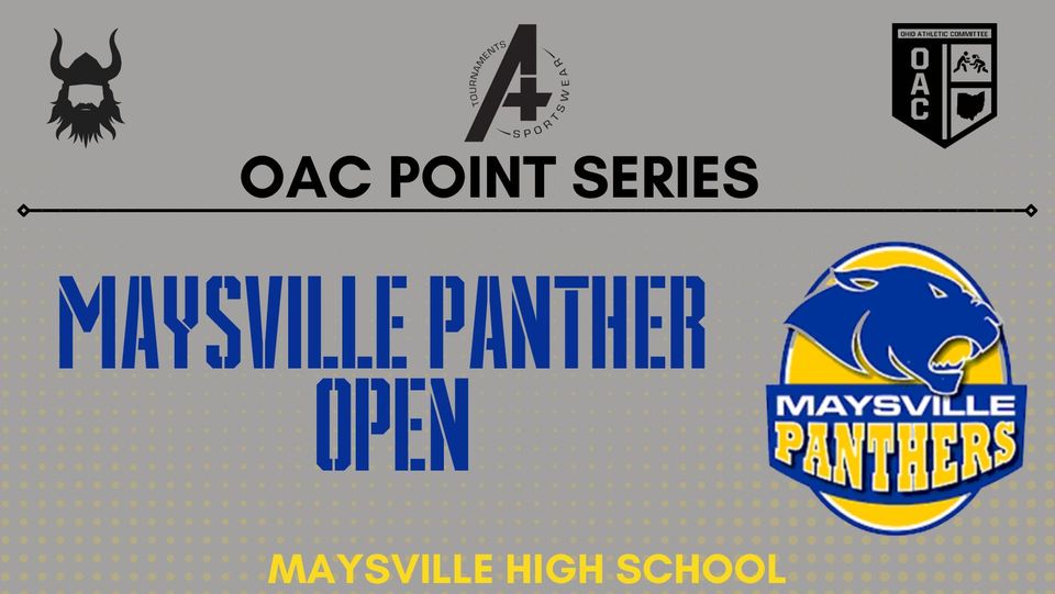 Maysville Panther Open  Point Series Tournament